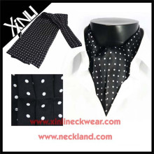 Popular Men Silk Print Ascot Cravat Tie